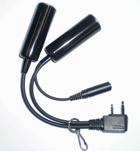 ICOM OPC-499 GA Headset Adapter for  IC/A14/14S, IC/A15, IC-A6/24, IC/A6E/24E